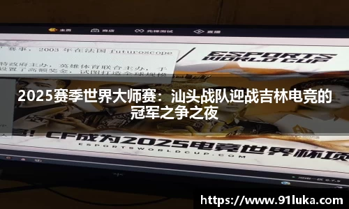 2025赛季世界大师赛：汕头战队迎战吉林电竞的冠军之争之夜